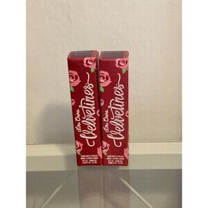 (2) Lime Crime POSH Velvetines Liquid Lipstick Matte Metallic Purple Shimmer NEW